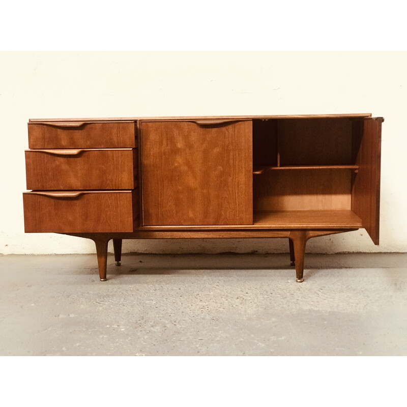 Enfilade vintage en teck de la collection Moy par Tom Robertson pour McIntosh, Ecosse 1960