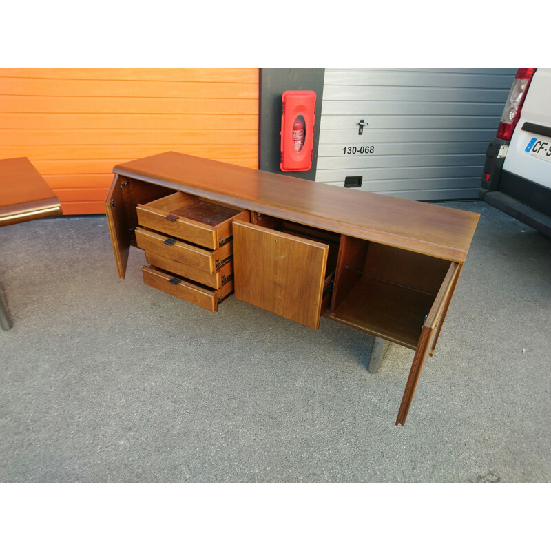 Vintage desk and sideboard set by Hans Von Klier for Skipper Italy