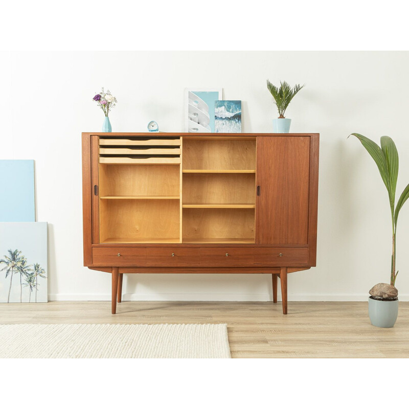 Mid century teak highboard by Arne Vodder for Sibast, Denmark 1960s