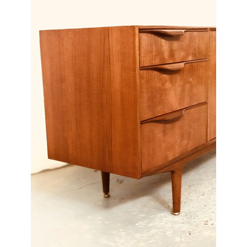 Mid century teak sideboard Moy collection by Tom Robertson for McIntosh, Scotland 1960s