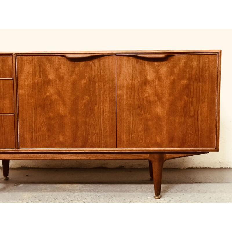 Mid century teak sideboard Moy collection by Tom Robertson for McIntosh, Scotland 1960s