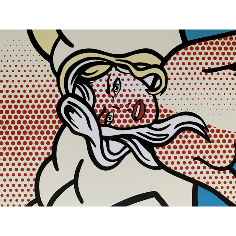 Cuadro vintage "Desnudos con balón de playa" de Roy Liechtenstein, 2000