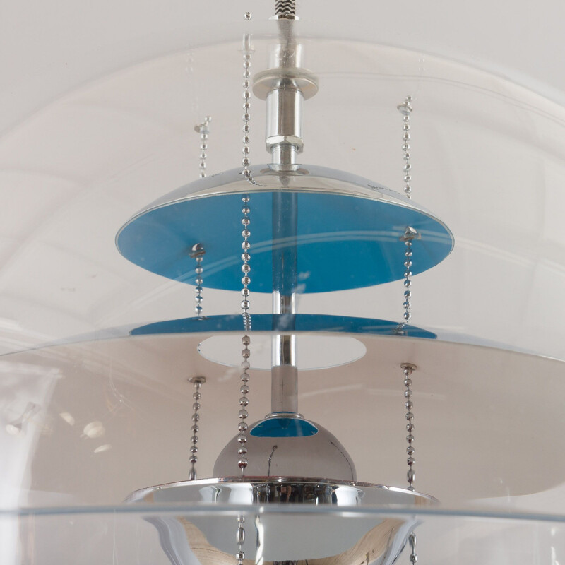 Vintage globe pendant lamp by Verner Panton, Denmark 1960s