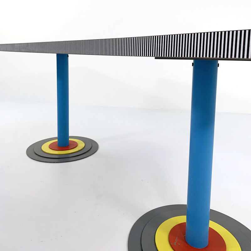 Mid century Kroma dining table by Antonia Astori for Driade, 1980s