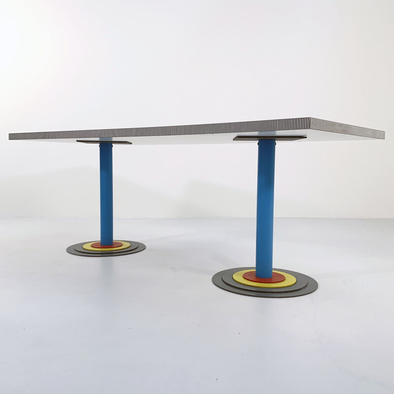 Mid century Kroma dining table by Antonia Astori for Driade, 1980s