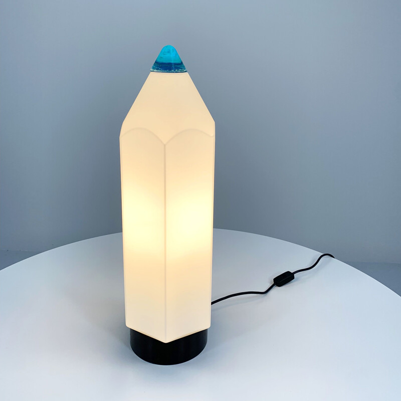 Vintage Matita table lamp by Federica Marangoni for Murano Due, 1980s