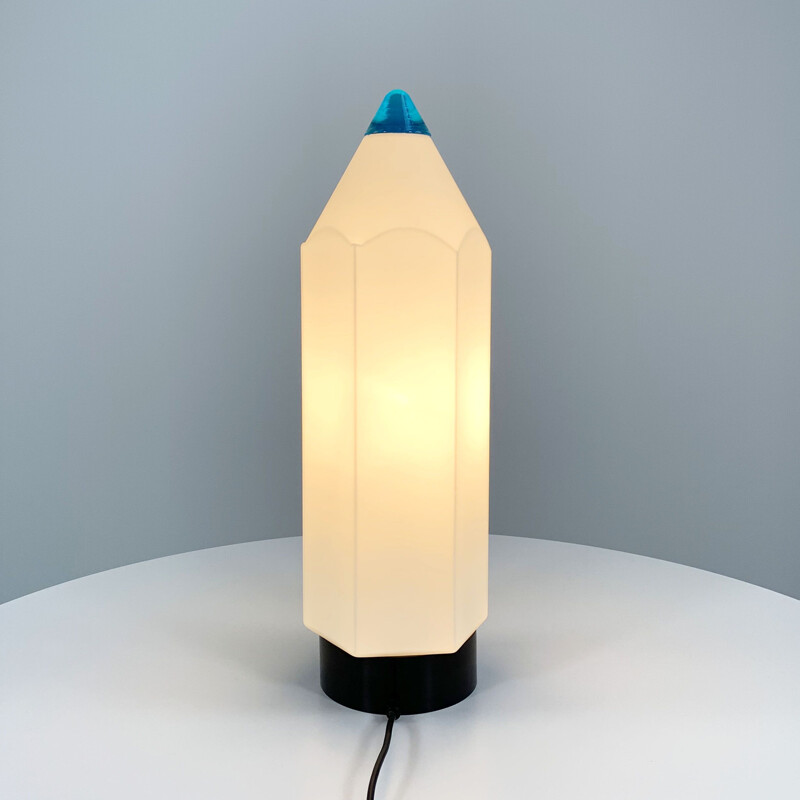 Vintage Matita table lamp by Federica Marangoni for Murano Due, 1980s