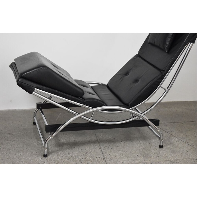 Vintage lounge chair by Lennart Ahlberg, 1980s