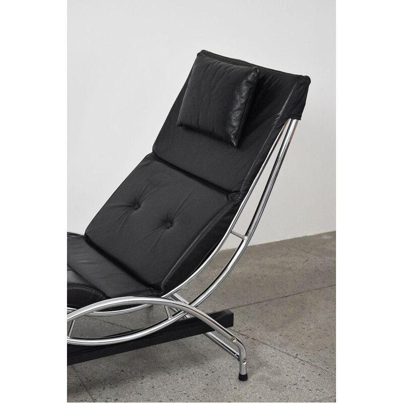 Vintage lounge chair by Lennart Ahlberg, 1980s