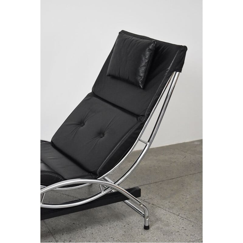 Vintage lounge chair by Lennart Ahlberg, 1980s