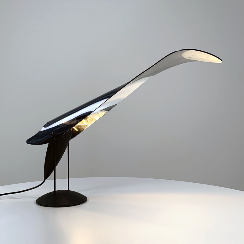 Vintage Tori table lamp by Isao Hosoe for Status, 1990s