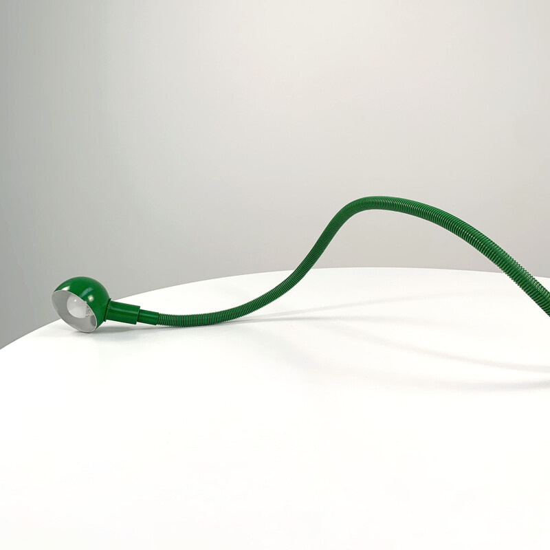 Green vintage Heby table lamp by Isao Hosoe for Valenti, 1970s