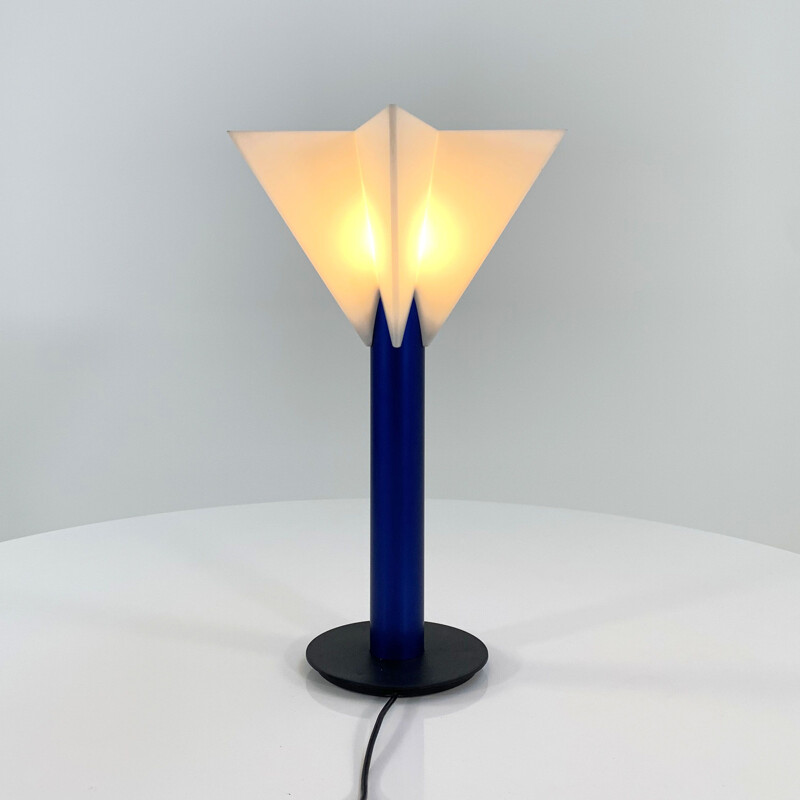 Vintage Astra table lamp by Salvatore Gregorietti for Status Milano, 1980s