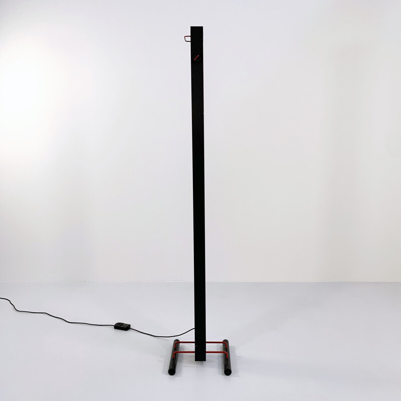 Mid century Zagar floor lamp by Sergio Carpani for Stilnovo, 1980s