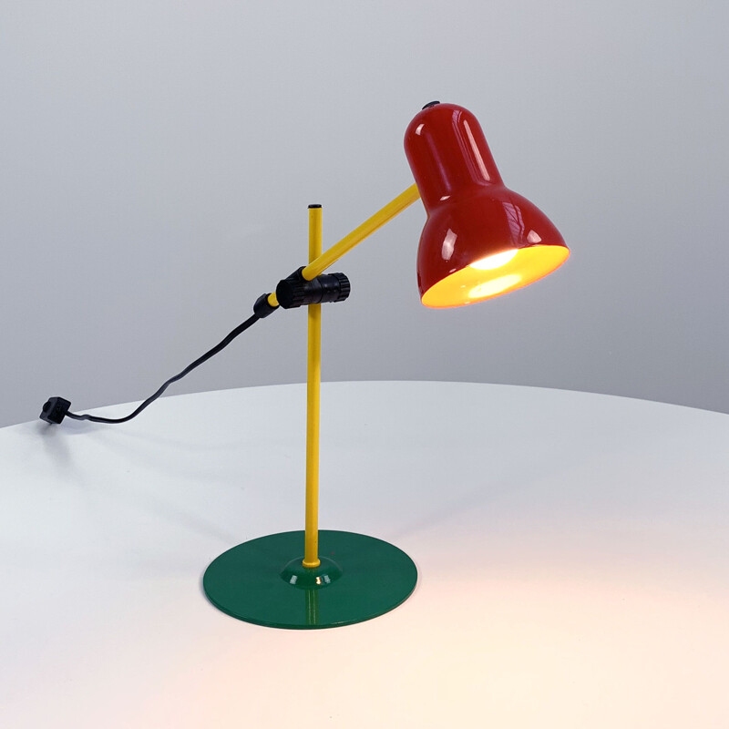 Vintage multicolor table lamp from Stilplast, 1980s