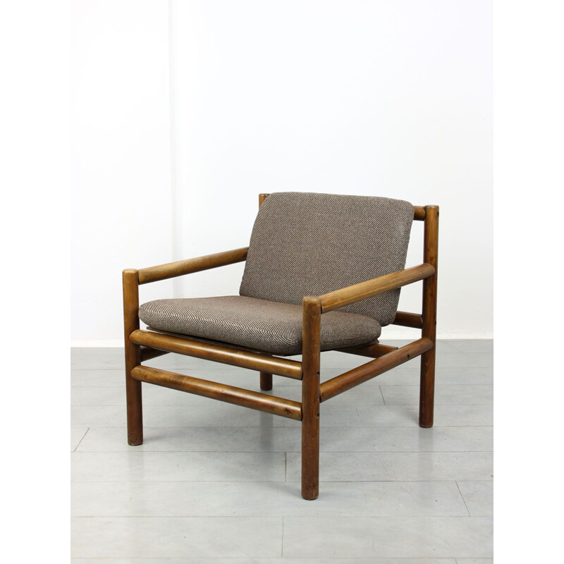 Minimalistische vintage fauteuil