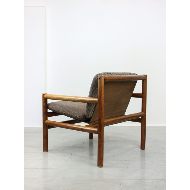 Minimalistische vintage fauteuil