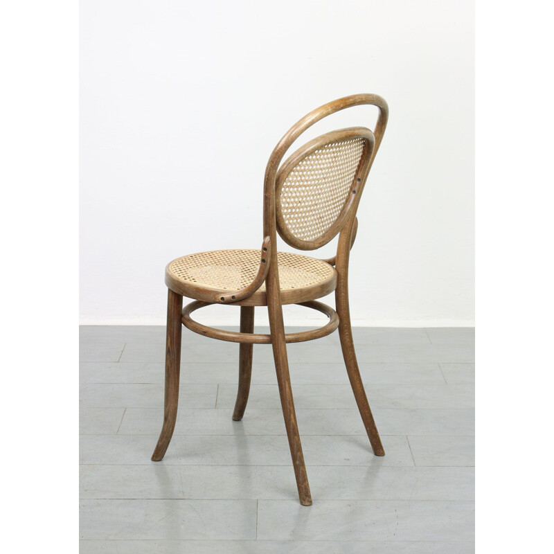 Set of 4 vintage no. 15 chairs by Thonet