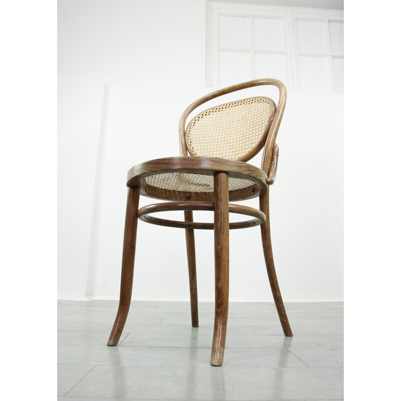 Ensemble de 4 chaises vintage no. 15 de Thonet