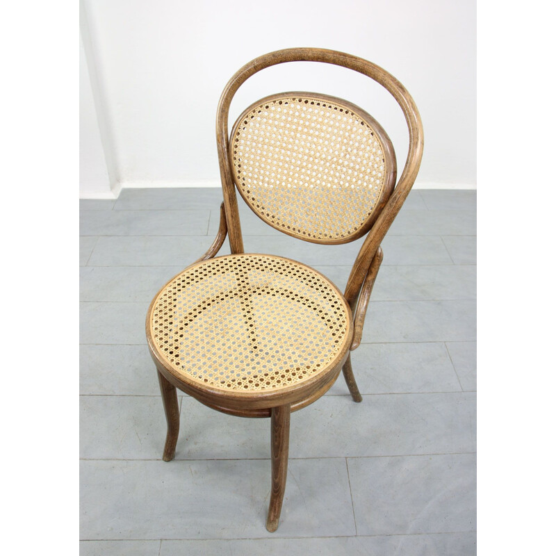 Set of 4 vintage no. 15 chairs by Thonet