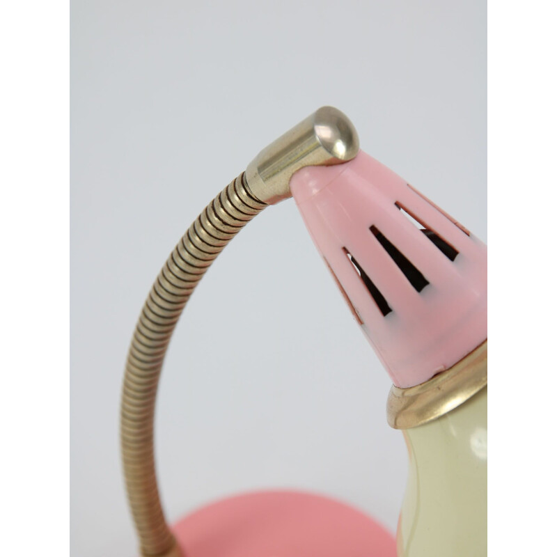 Mid century pink lamp