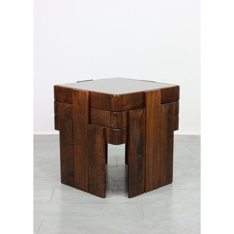 Vintage nesting tables by Gianfranco Frattini