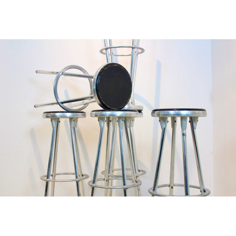 Vintage industrial bar stools  by Joan Casas I Ortinez for Indecasa Spain