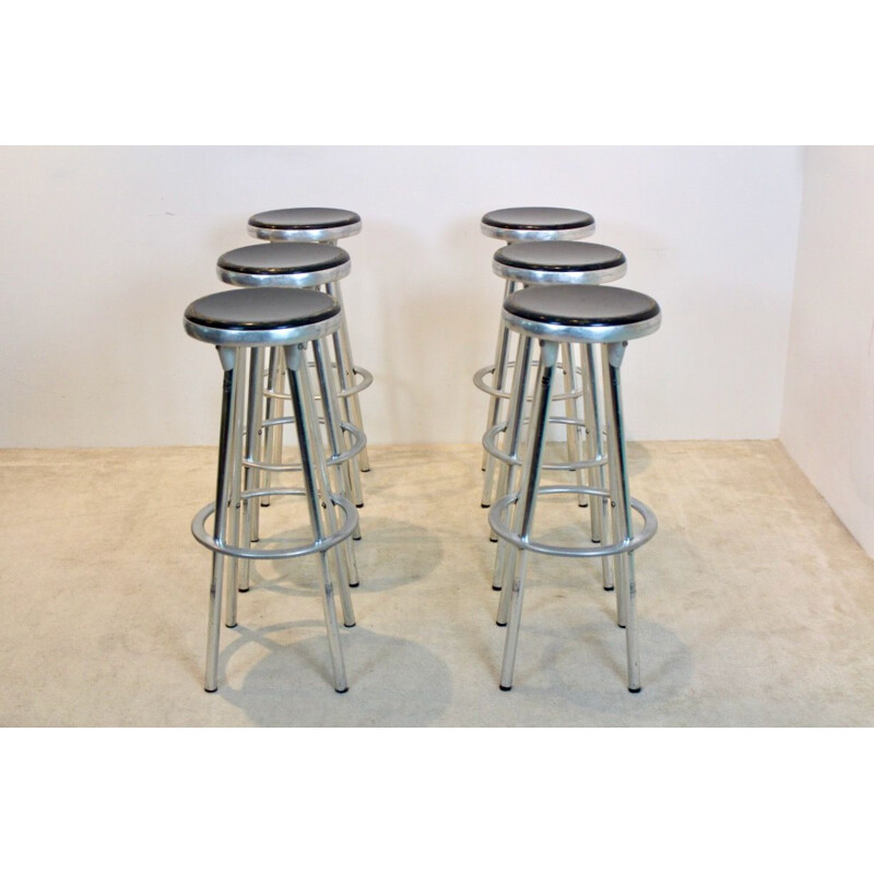 Vintage industrial bar stools  by Joan Casas I Ortinez for Indecasa Spain