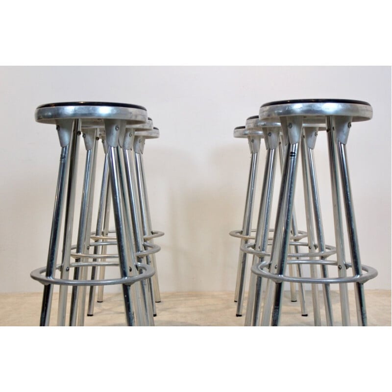 Vintage industrial bar stools  by Joan Casas I Ortinez for Indecasa Spain