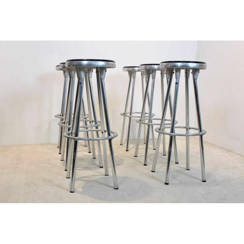 Vintage industrial bar stools  by Joan Casas I Ortinez for Indecasa Spain