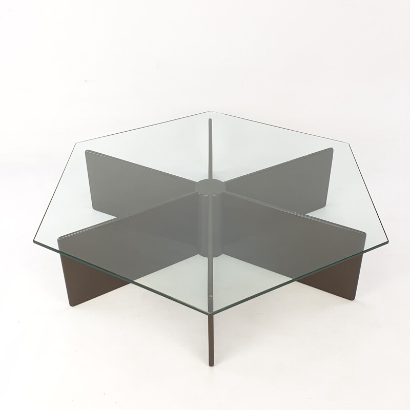 Vintage coffee table Model T878 Spider by Pierre Paulin for Artifort, 1960