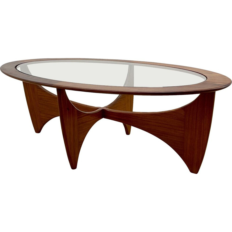 Mid century Astro solid teak coffee table by Victor Wilkins for G Plan, 1960s