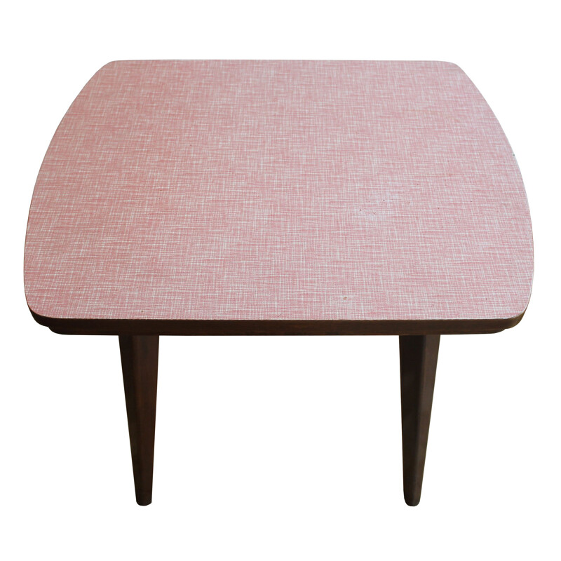 Vintage side table with adjustable formica top, Czechoslovakia 1960
