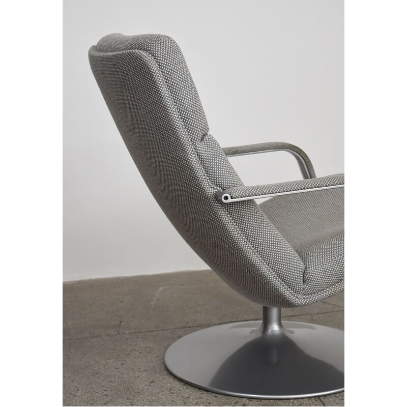 Fauteuil pivotant vintage F142 de Geoffrey D. Harcourt pour Artifort, 1972