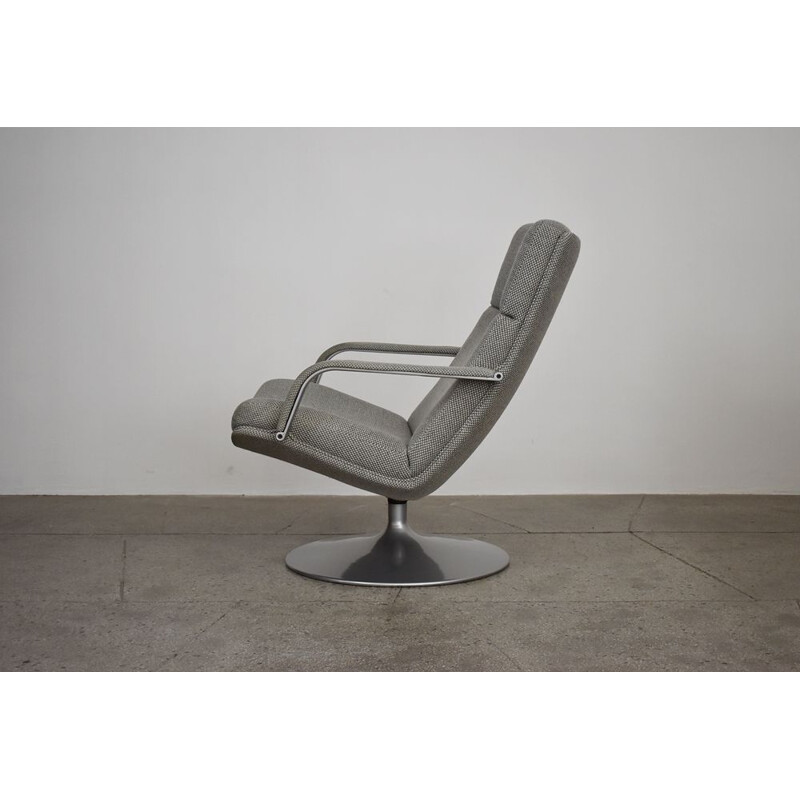 Vintage swivel armchair F142 by Geoffrey D. Harcourt for Artifort, 1972