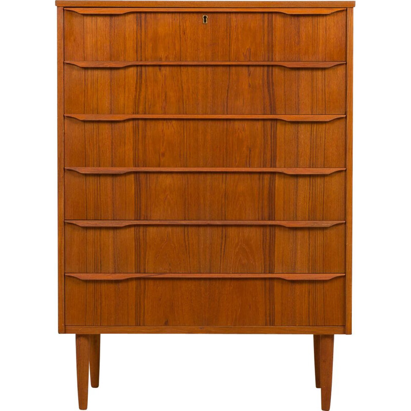 Vintage Danish chest of drawers in teak by Trekanten, 1960s