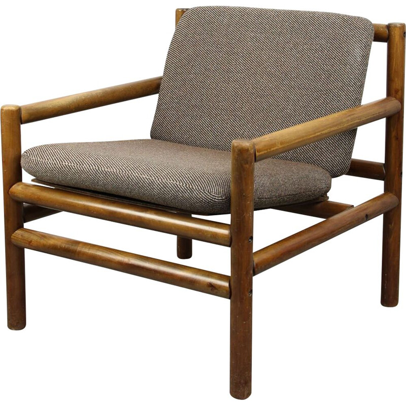 Minimalistische vintage fauteuil