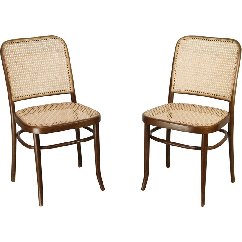 Pair of vintage Thonet No. 811 chairs