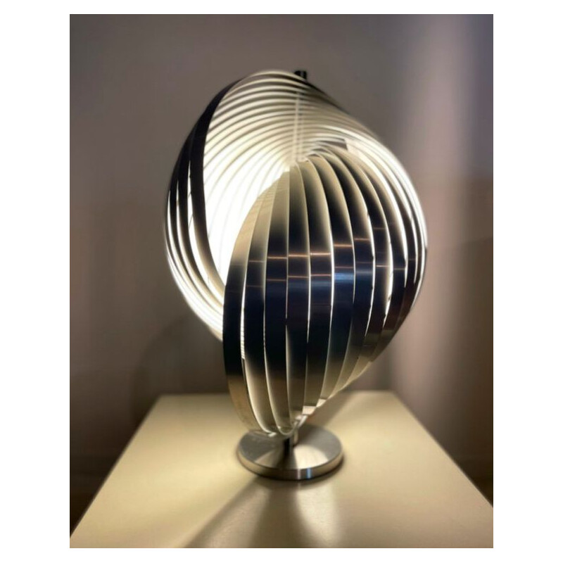 Lampada a spirale vintage "Gordes" di Henri Mathieu, 1960