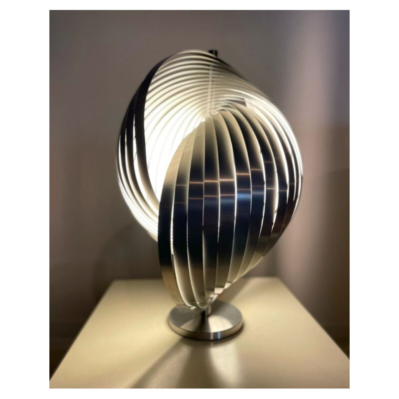 Vintage lamp "Gordes" spiral by Henri Mathieu, 1960