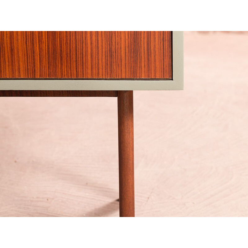 Vintage teak dressing table with 3 drawers, 1960s