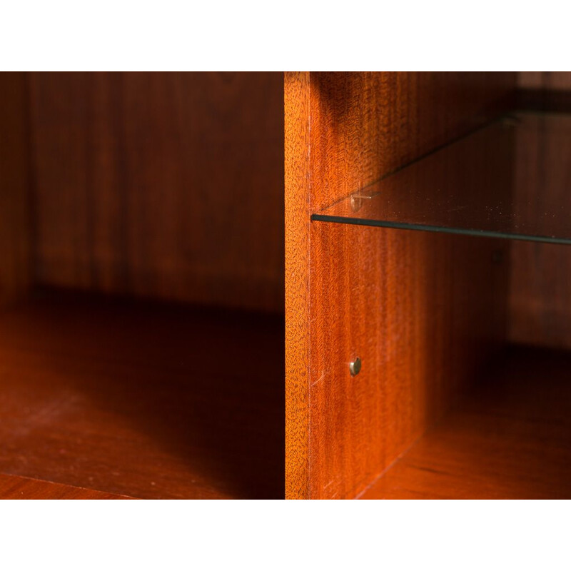 Vintage teak dressing table with 3 drawers, 1960s