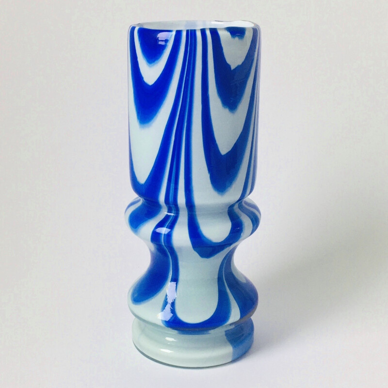 Vase en verre de Murano vintage de Carlo Moretti, 1970