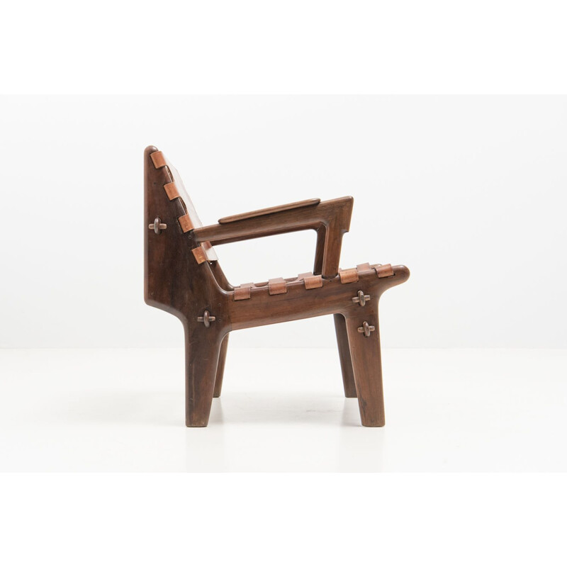 Chaise longue vintage d'Angel Pazmino, Équateur 1960