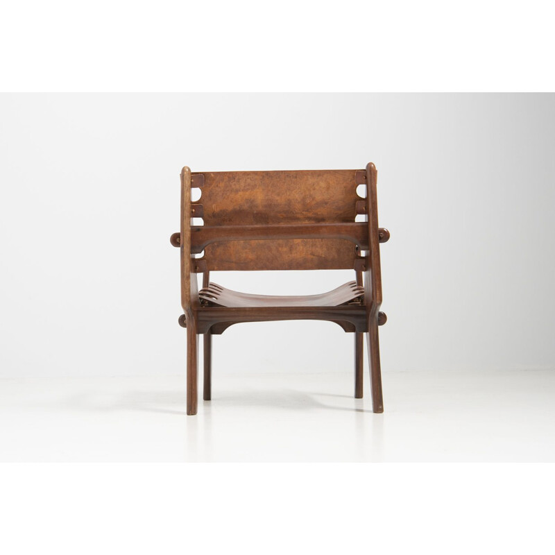 Chaise longue vintage d'Angel Pazmino, Équateur 1960