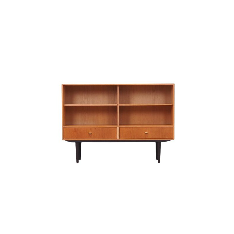 Vintage ash bookcase danish design, Denmark 1970s