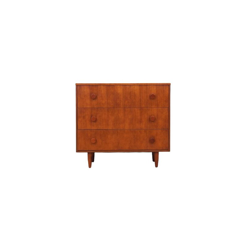 Vintage teak chest of drawers, Denmark 1970s