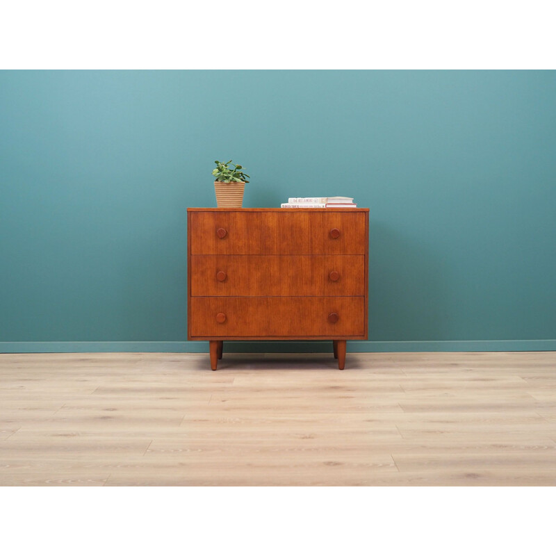 Vintage teak chest of drawers, Denmark 1970s