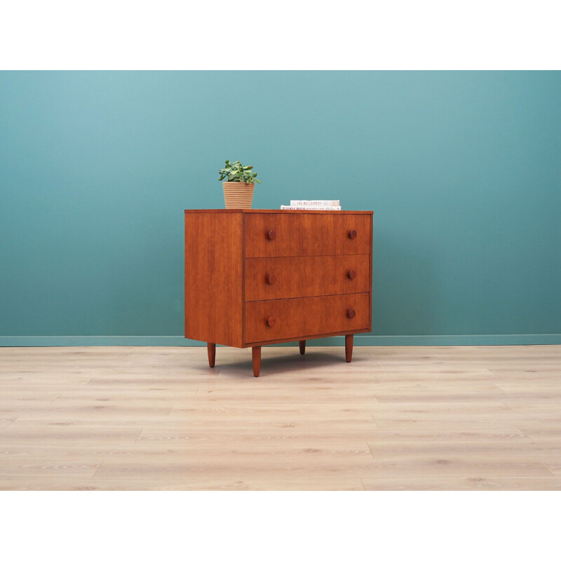 Vintage teak chest of drawers, Denmark 1970s