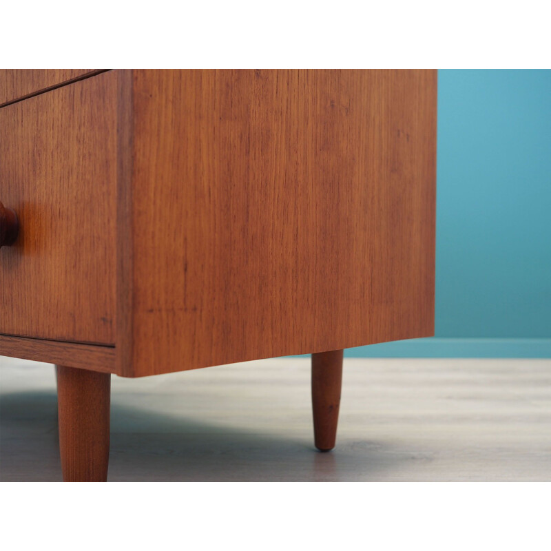 Vintage teak chest of drawers, Denmark 1970s